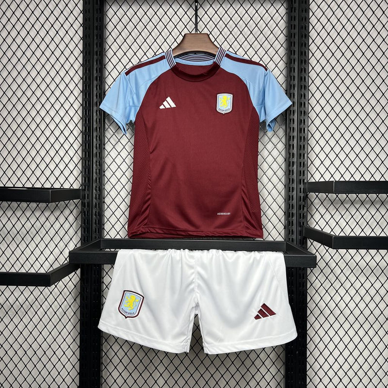 ASTON VILLA I 2025 CONJUNTO INFANTIL