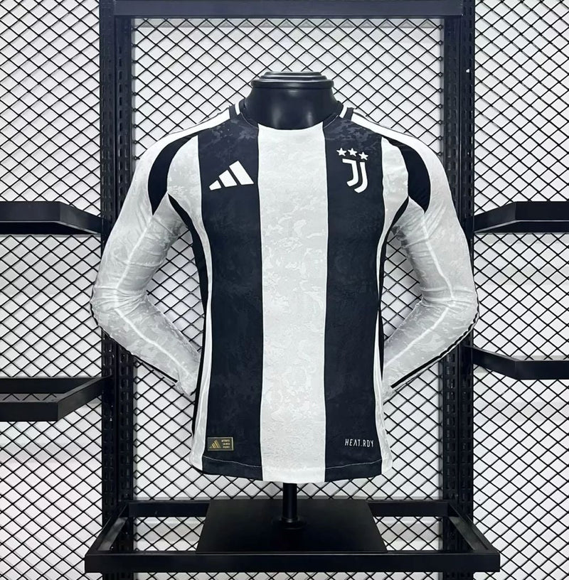 JUVENTUS I 2025 HOMEM (VERSÃO JOGADOR) MANGA COMPRIDA