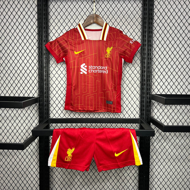 LIVERPOOL I 2025 CONJUNTO INFANTIL