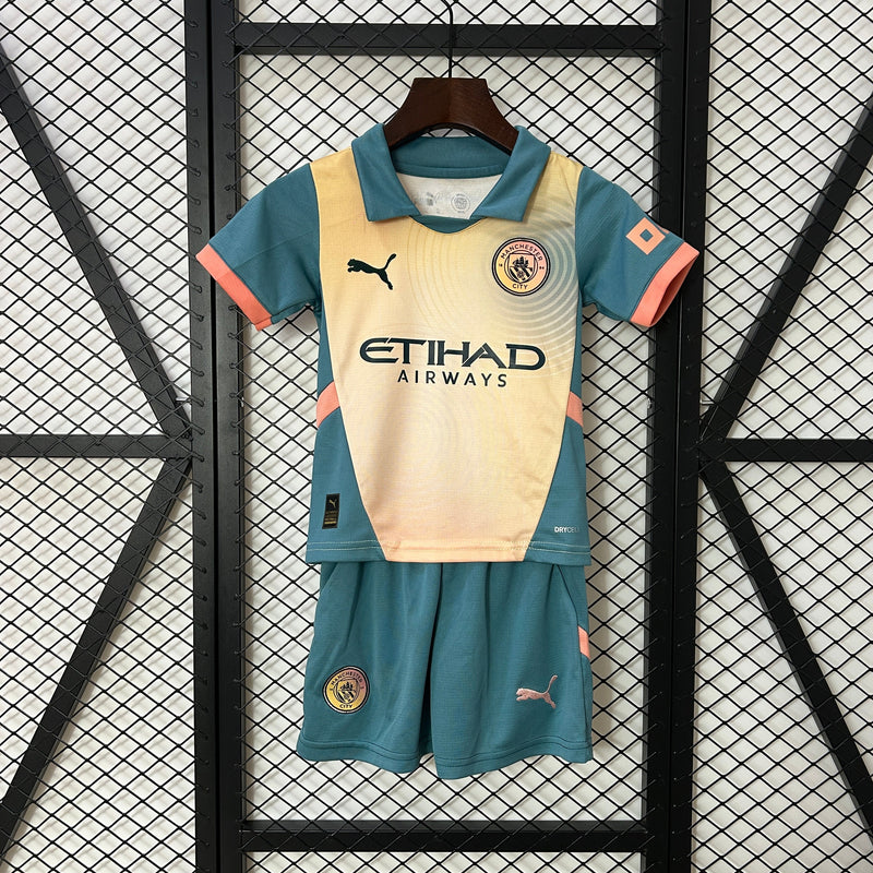 MANCHESTER CITY IV 2025 CONJUNTO INFANTIL